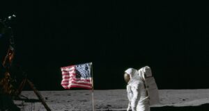 Buzz Aldrin (Apollo 11) auf dem Mond