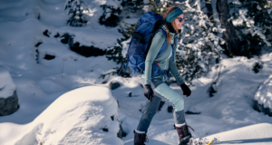 Österreicherin Carmen Possnig während ihres Astronaut:innen-Trainings (Credit: ESA/Trailhaven)
